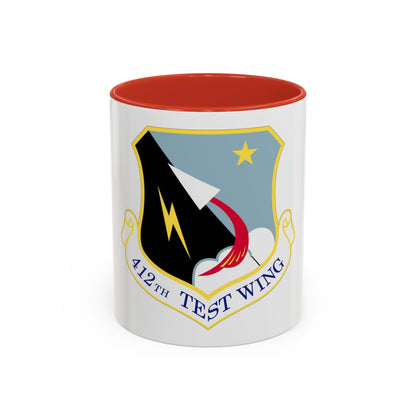 412th Test Wing (U.S. Air Force) Accent Coffee Mug