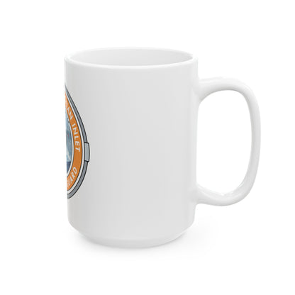 USCG Station Manasquan Inlet (U.S. Coast Guard) White Coffee Mug