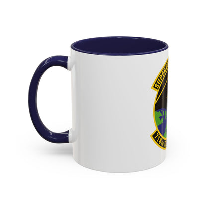 718th Test Squadron (U.S. Air Force) Accent Coffee Mug