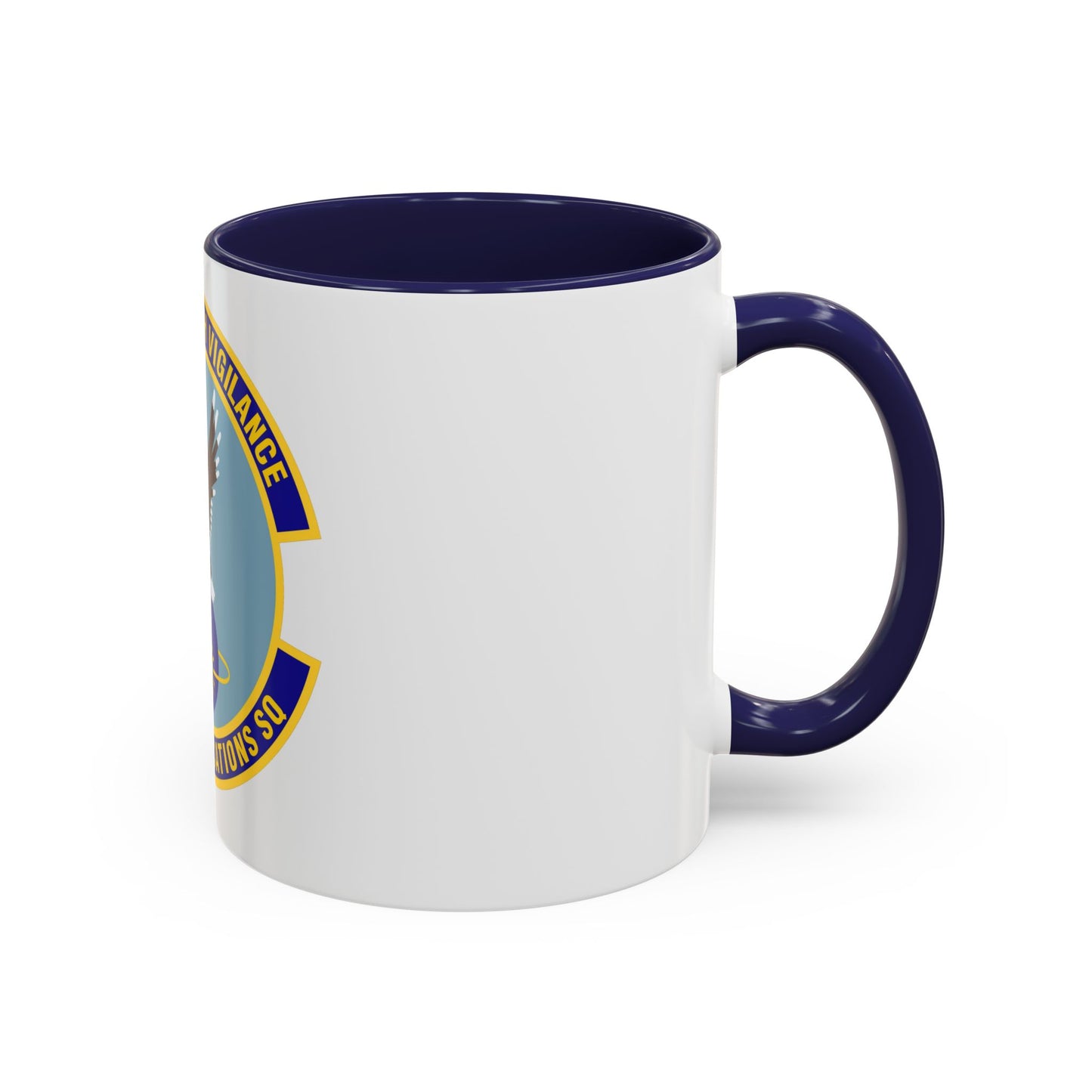 5th Communications Squadron (U.S. Air Force) Accent Coffee Mug