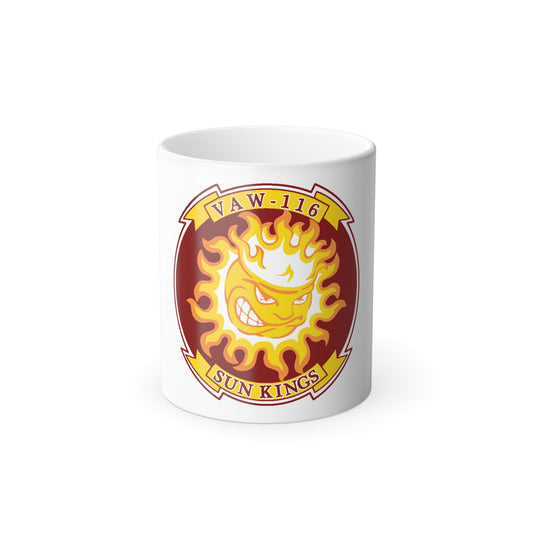 VAW 116 Sun Kings (U.S. Navy) Color Changing Mug 11oz