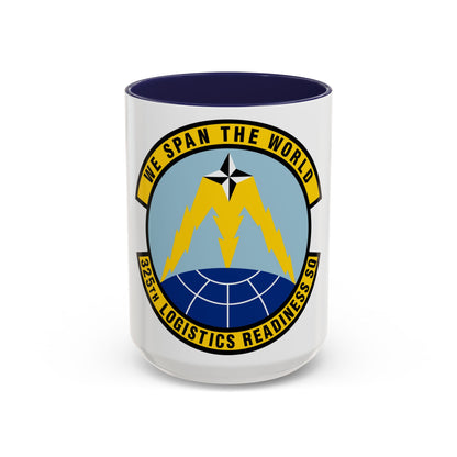 325 Logistics Readiness Squadron ACC (U.S. Air Force) Accent Coffee Mug