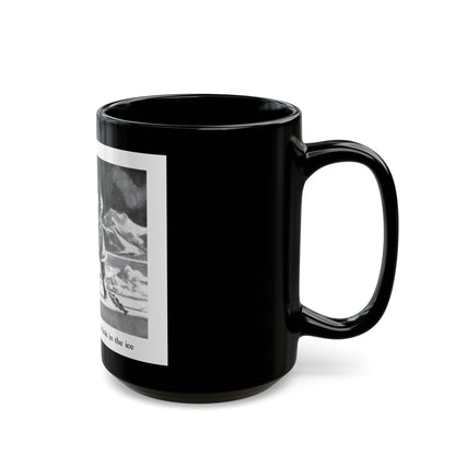 Birds Eye advertisement, The American Weekly, August 26, 1945 - Black Coffee Mug-Go Mug Yourself