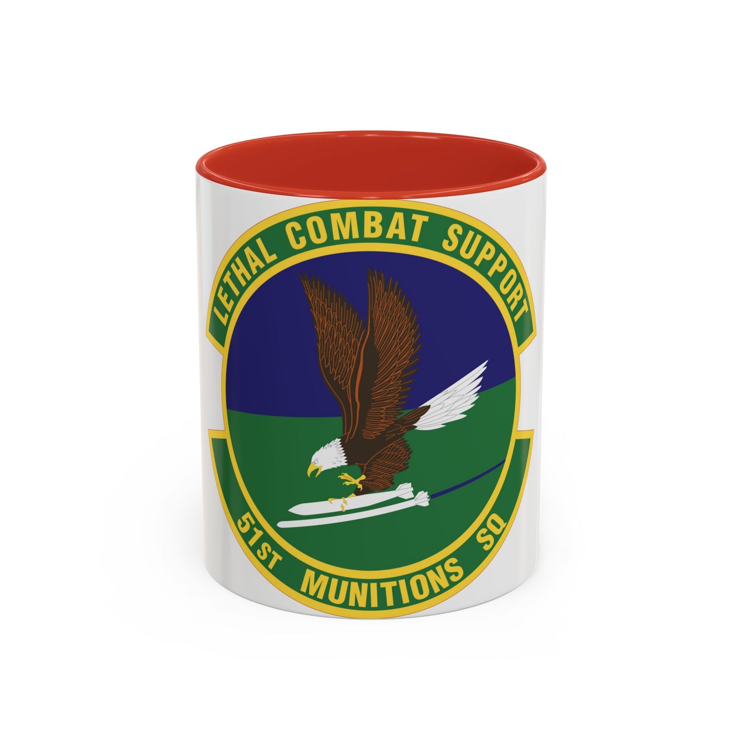 51st Munitions Squadron (U.S. Air Force) Accent Coffee Mug