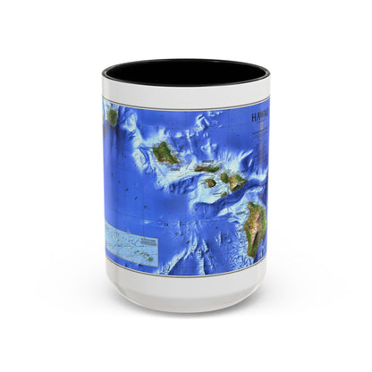 USA - Hawaii (1995) (Map) Accent Coffee Mug