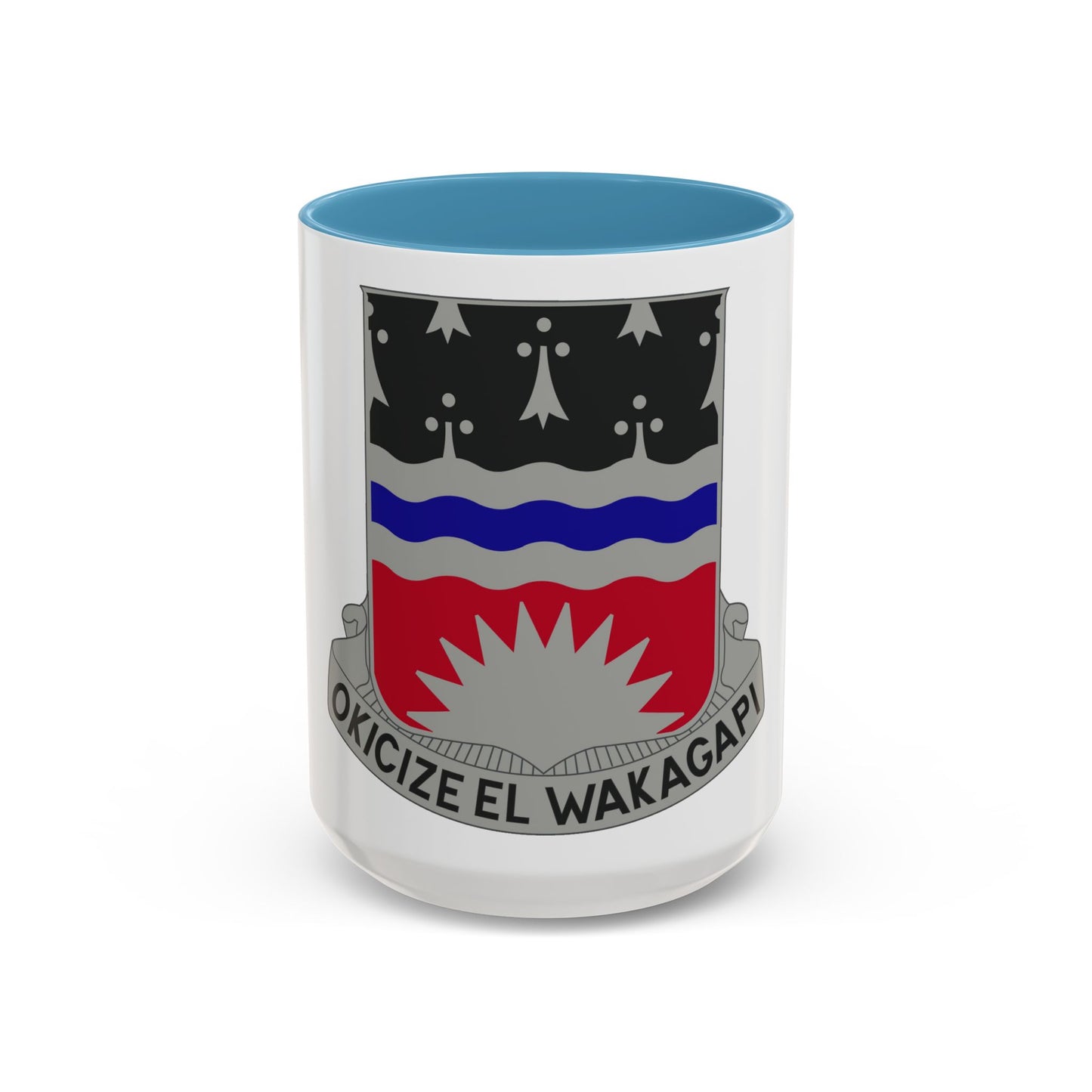 164 Engineer Battalion (U.S. Army) Accent Coffee Mug
