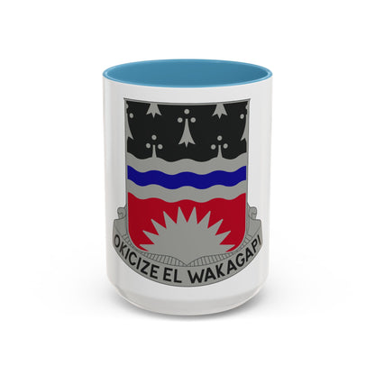 164 Engineer Battalion (U.S. Army) Accent Coffee Mug