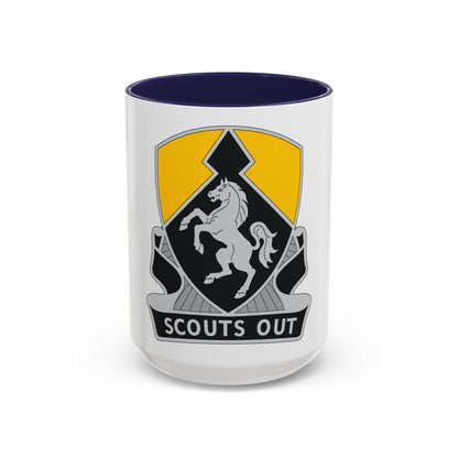 153 Cavalry Regiment (U.S. Army) Accent Coffee Mug