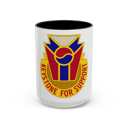 77 Quartermaster Group (U.S. Army) Accent Coffee Mug