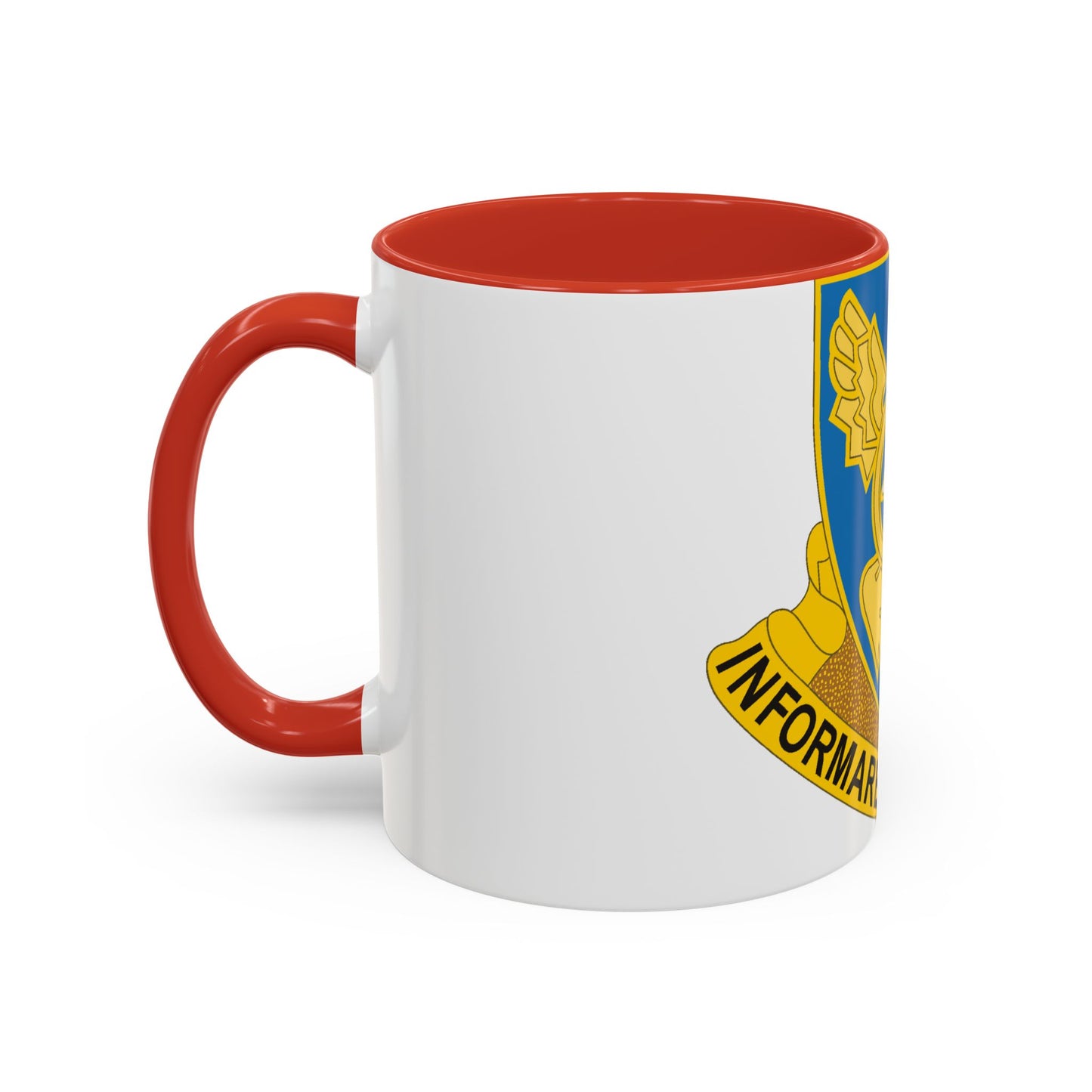 1st Military Intelligence Battalion (U.S. Army) Accent Coffee Mug