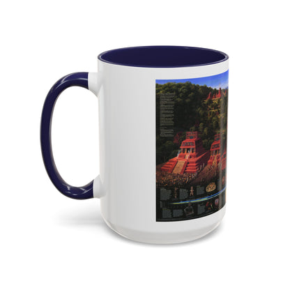 North America - The Mesoamericans (1997) (Map) Accent Coffee Mug