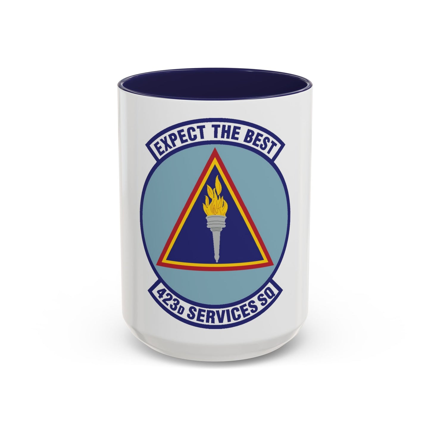 423d Services Squadron (U.S. Air Force) Accent Coffee Mug