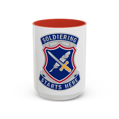 95th Adjutant General Battalion (U.S. Army) Accent Coffee Mug