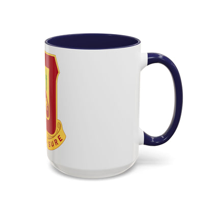 134th Field Artillery Battalion (U.S. Army) Accent Coffee Mug