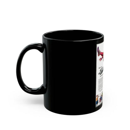 Bradley advertisement - Black Coffee Mug-Go Mug Yourself