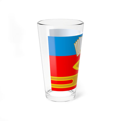 Flag of Klimovsk (Russia) Pint Glass 16oz