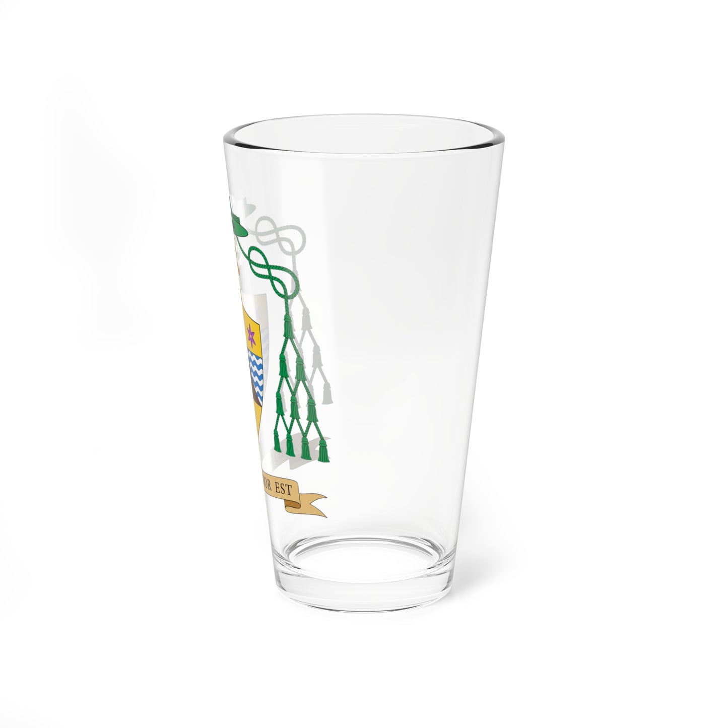 Escudo de Dagoberto Campos Salas (Spain) (Coat of Arms) Pint Glass 16oz