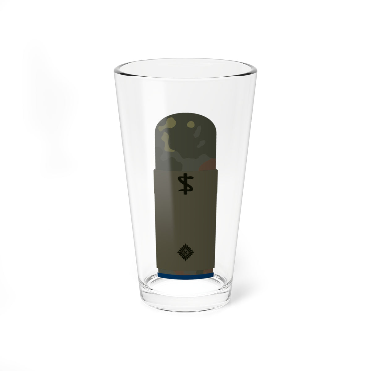 HA OS5 41 Leutnant SanOA San ZM R (Germany) (Military Rank) Pint Glass 16oz