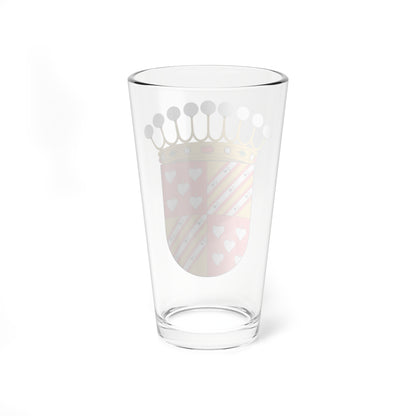 Escudo Condado de Oñate (Portugal) (Coat of Arms) Pint Glass 16oz