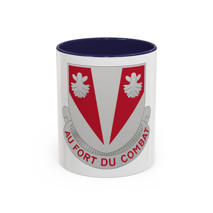 489 Engineer Battalion (U.S. Army) Accent Coffee Mug