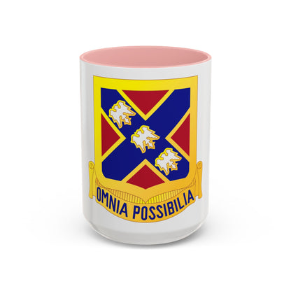 135th Artillery Regiment (U.S. Army) Accent Coffee Mug