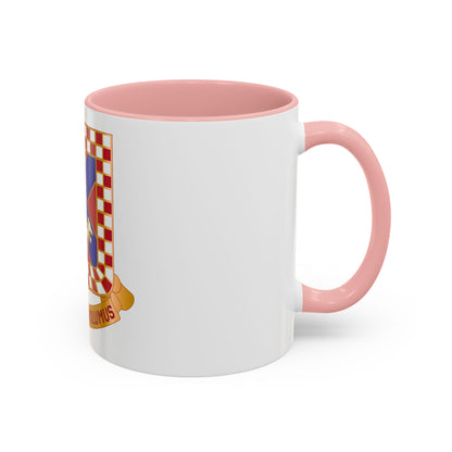 140th Field Artillery Battalion (U.S. Army) Accent Coffee Mug