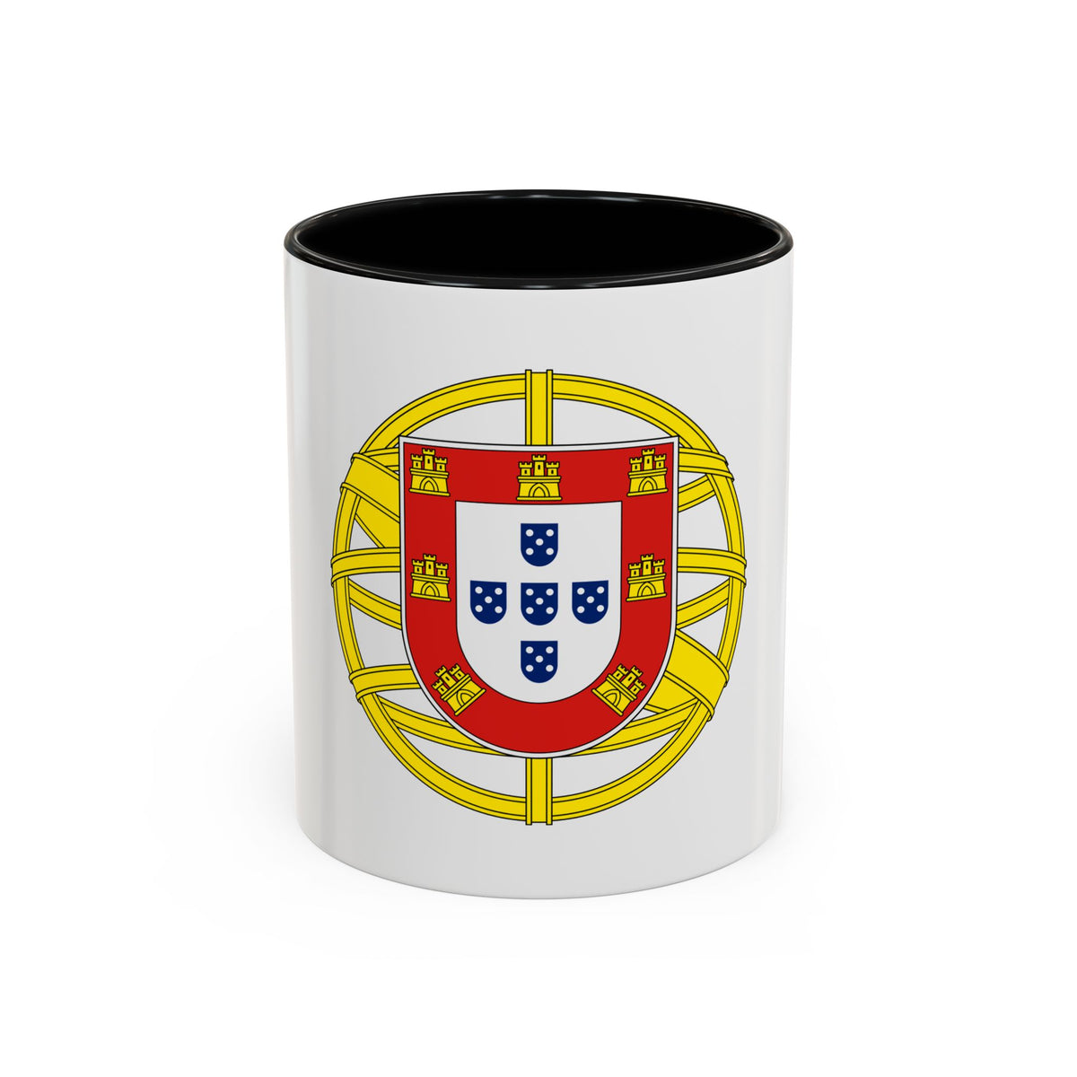 Coat of arms of Portugal (lesser) - Accent Coffee Mug