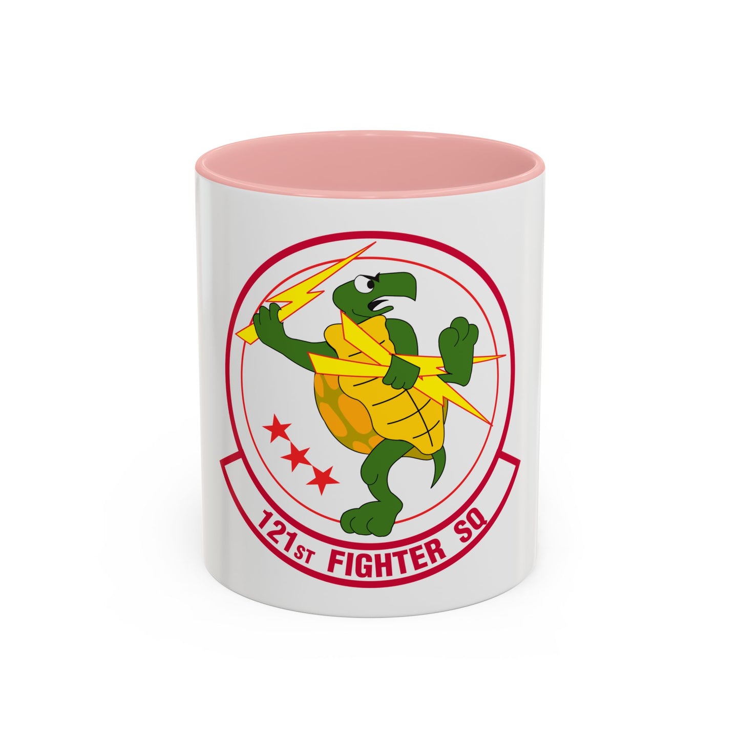 121 Fighter Squadron (U.S. Air Force) Accent Coffee Mug
