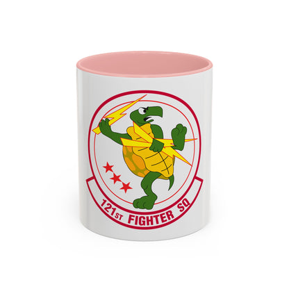 121 Fighter Squadron (U.S. Air Force) Accent Coffee Mug