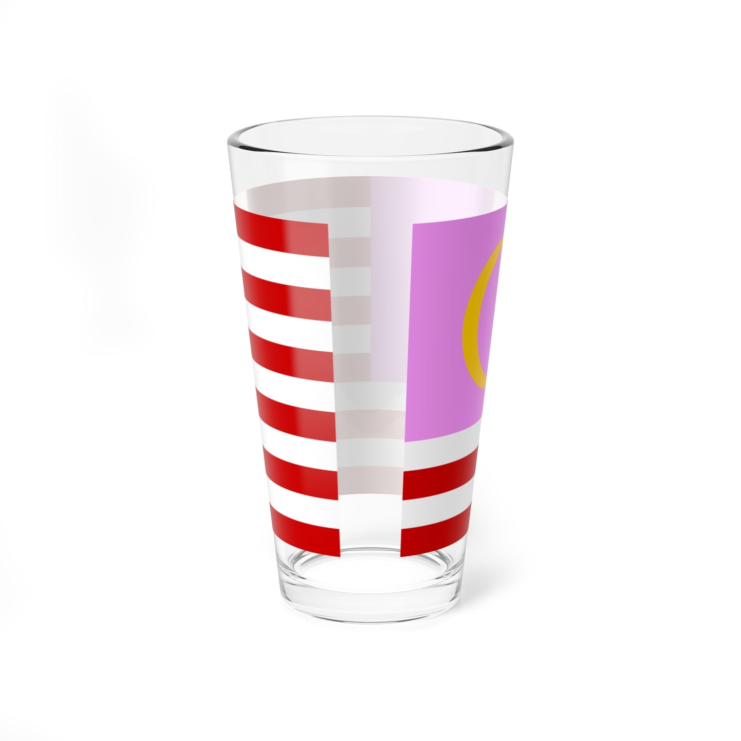 Gay Pride Flag of Malaya (Malaysia) Pint Glass 16oz