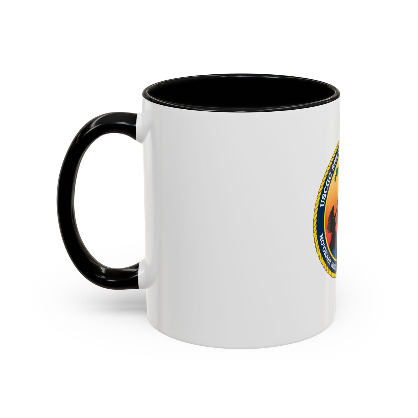 USCGC Sherman WHEC 720 new 2016 (U.S. Coast Guard) Accent Coffee Mug
