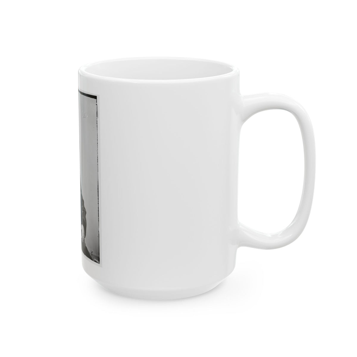 Portrait Of Brig. Gen. Robert Mitchell, Officer Of The Federal Army (U.S. Civil War) White Coffee Mug