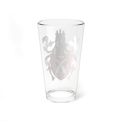 Van Mildert Durham (England) (Coat of Arms) Pint Glass 16oz