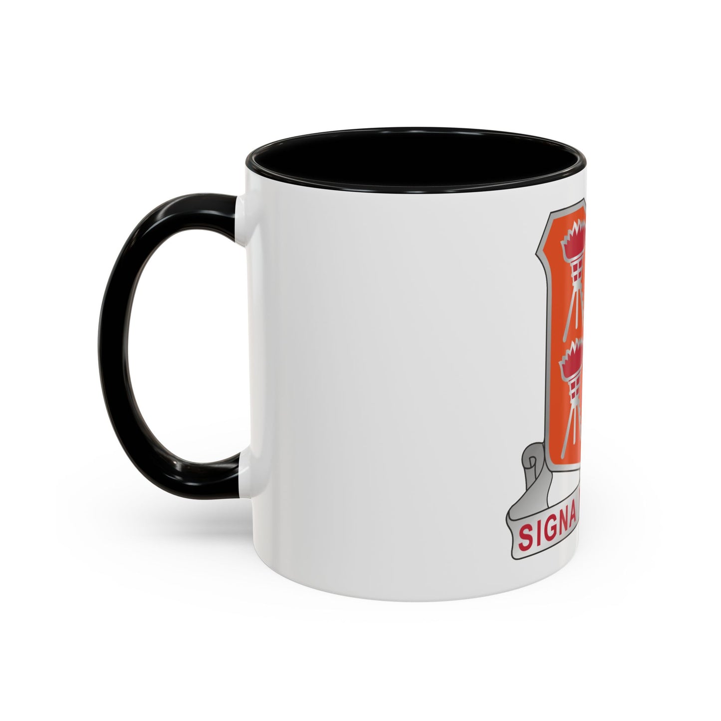 447 Signal Battalion (U.S. Army) Accent Coffee Mug