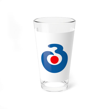 Flag of Bungoono Oita (Japan) Pint Glass 16oz