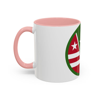 124 Regional Support Command (U.S. Army) Accent Coffee Mug