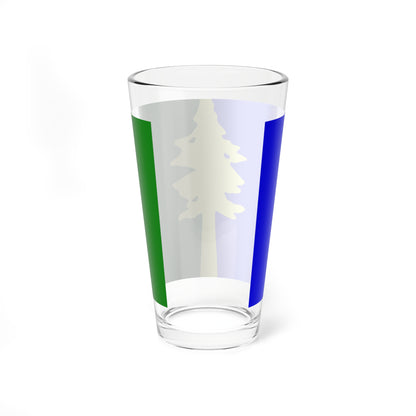 Flag of Oregon proposal Lorraine Bushek (United States) Pint Glass 16oz