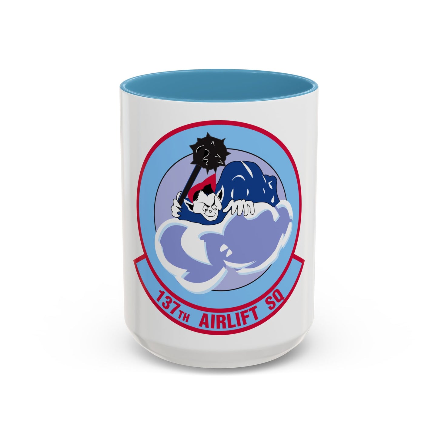 137 Airlift Squadron (U.S. Air Force) Accent Coffee Mug