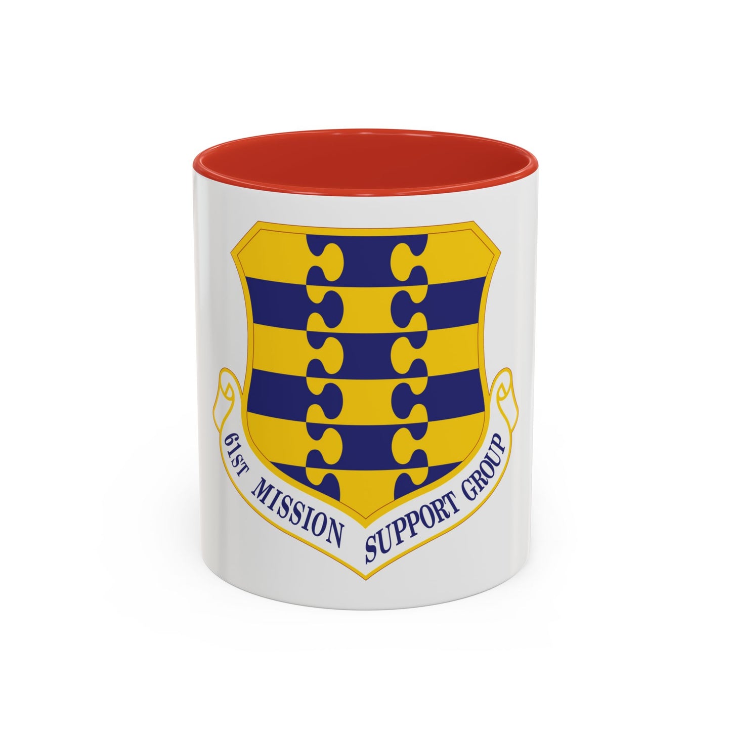 61st Mission Support Group (U.S. Air Force) Accent Coffee Mug