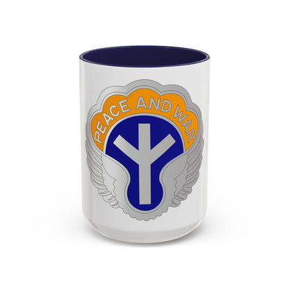 21 Aviation Battalion (U.S. Army) Accent Coffee Mug