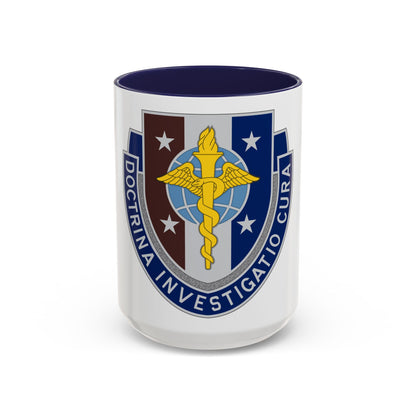 Uniformed Services University of the Health Sciences 2 (U.S. Army) Accent Coffee Mug