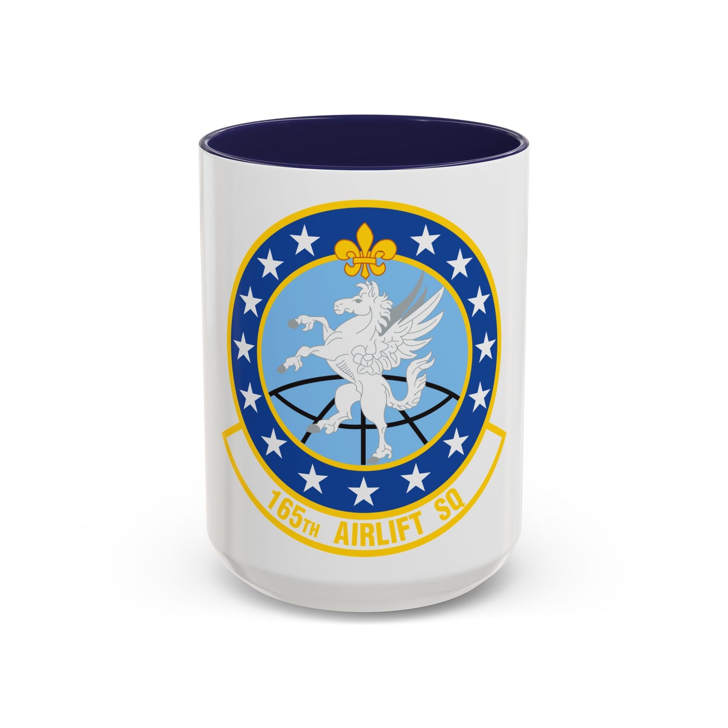 165 Airlift Squadron (U.S. Air Force) Accent Coffee Mug