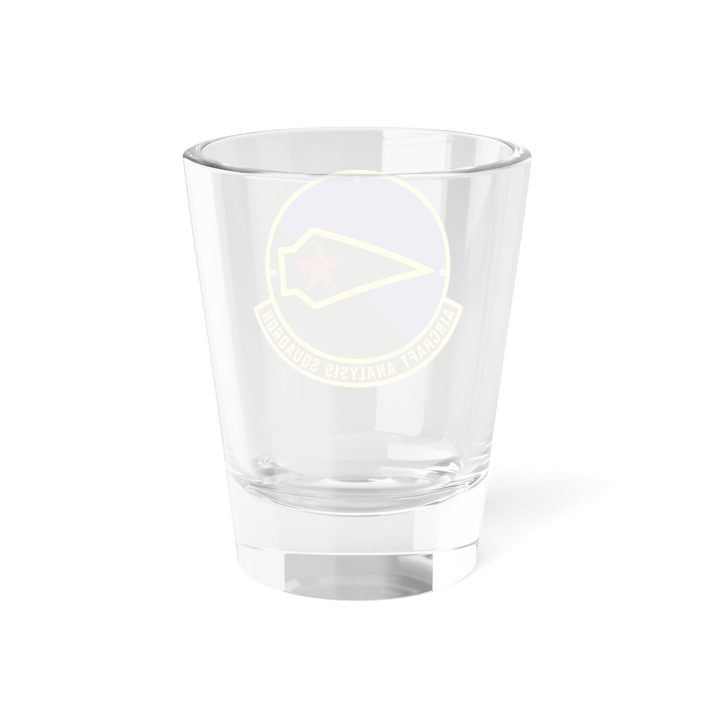 Verre à liqueur de l'escadron d'analyse des aéronefs (US Air Force) 1,5 oz