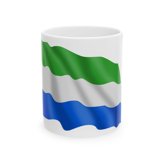 Sierra Leone-flag (Sierra Leone) White Coffee Mug-11oz-Go Mug Yourself