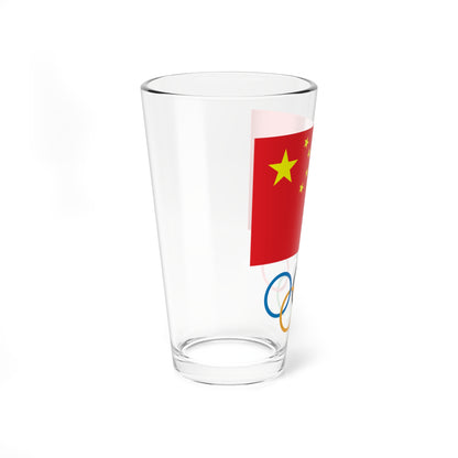 Chinese Olympic Committee logo (China) Pint Glass 16oz