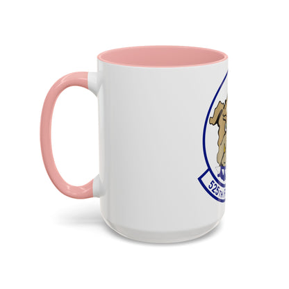 525th Fighter Squadron (U.S. Air Force) Accent Coffee Mug