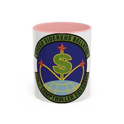 460th Comptroller Squadron (U.S. Air Force) Accent Coffee Mug