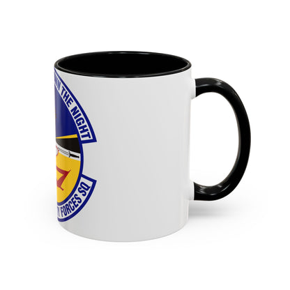 332d Expeditionary Security Forces Squadron (U.S. Air Force) Accent Coffee Mug