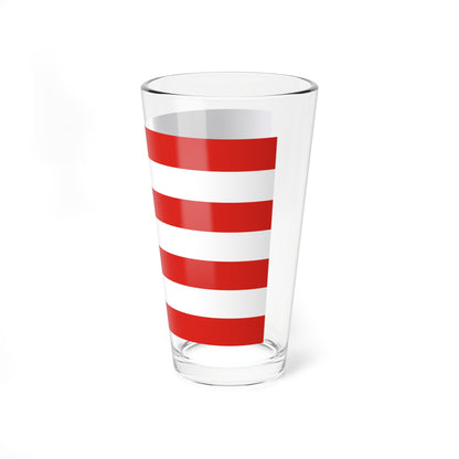 Flag of Gyor 1941 (Hungary) Pint Glass 16oz