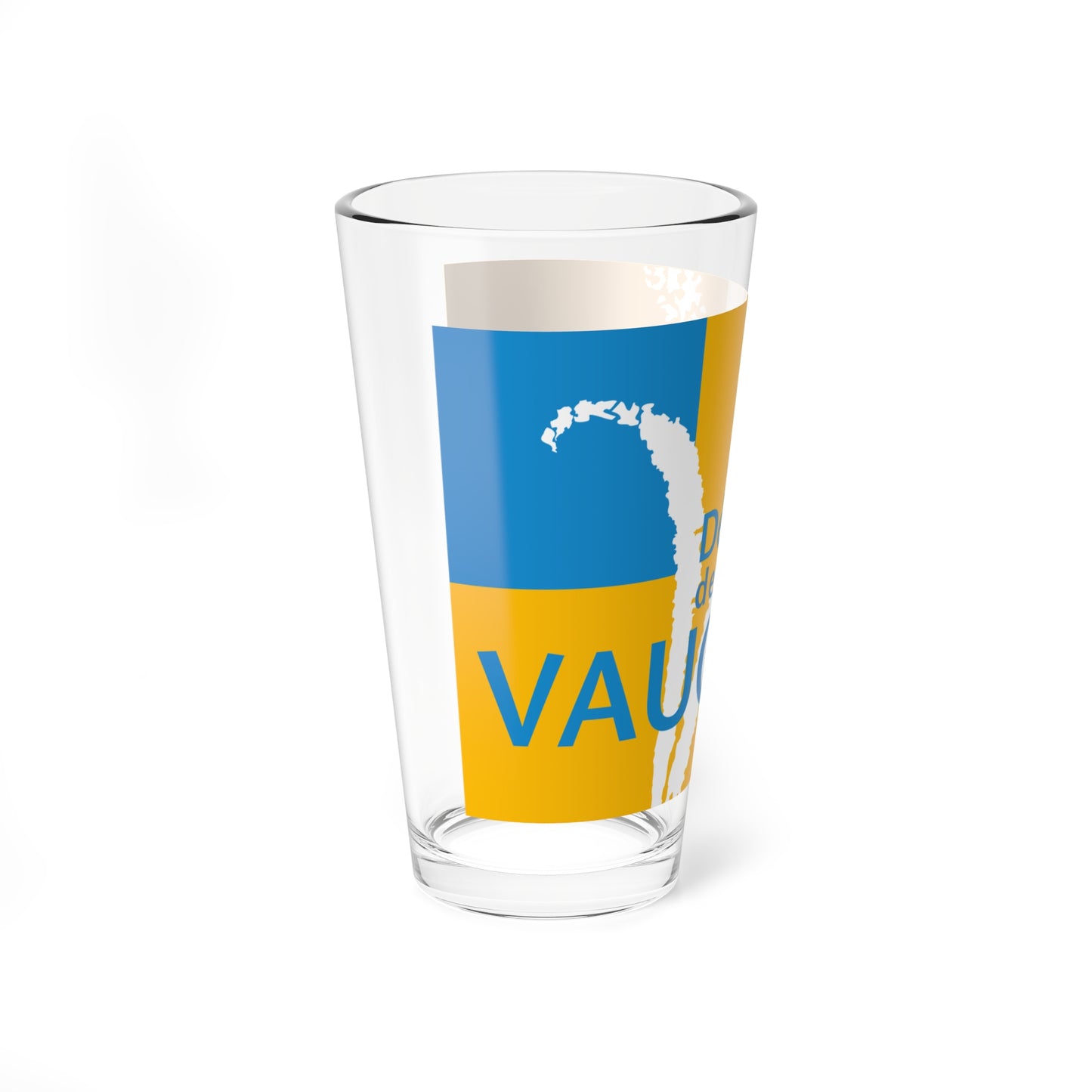 Flag of the Department of Vaucluse (France) Pint Glass 16oz